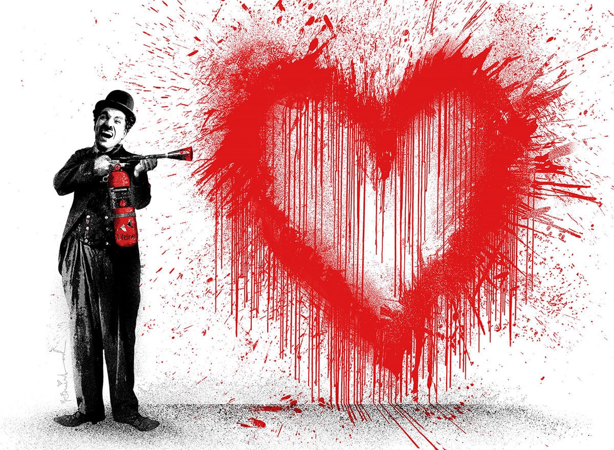 Mr. Brainwash’s Spray Love